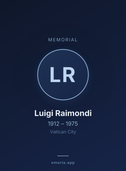Memorial portrait of Luigi Raimondi
