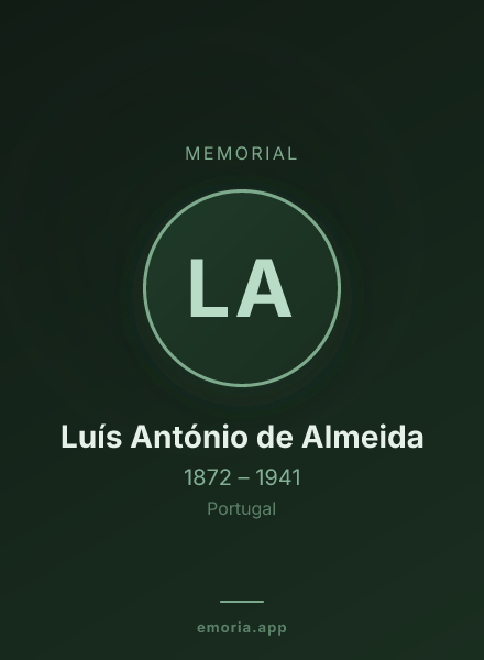 Memorial portrait of Luís António de Almeida