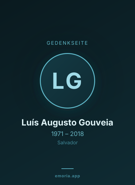 Gedenkportrait von Luís Augusto Gouveia