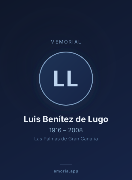 Memorial portrait of Luis Benítez de Lugo
