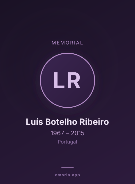 Memorial portrait of Luís Botelho Ribeiro