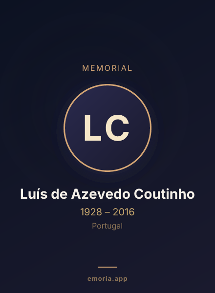 Memorial portrait of Luís de Azevedo Coutinho