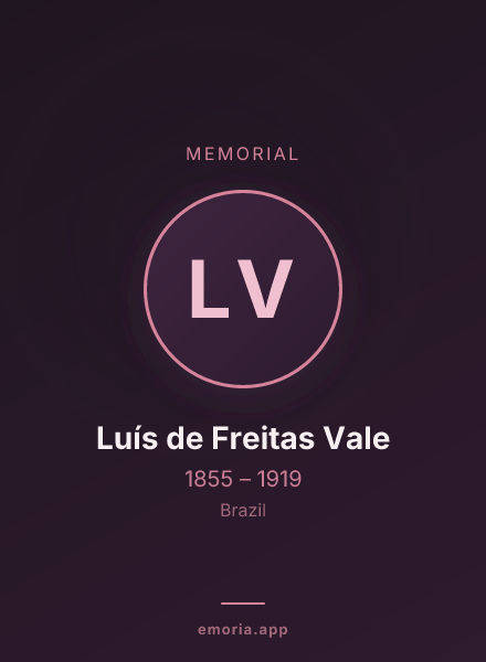 Memorial portrait of Luís de Freitas Vale