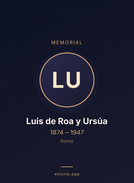 Memorial portrait of Luis de Roa y Ursúa