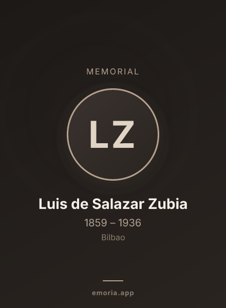 Memorial portrait of Luis de Salazar Zubia