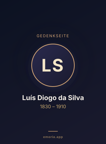 Gedenkportrait von Luís Diogo da Silva