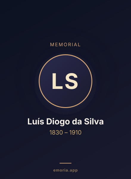 Memorial portrait of Luís Diogo da Silva