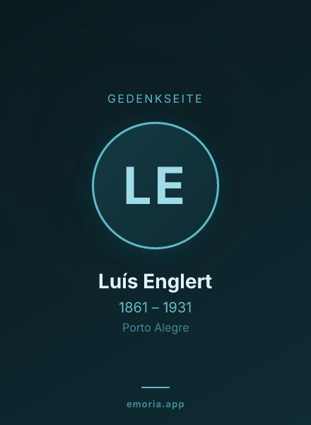 Gedenkportrait von Luís Englert