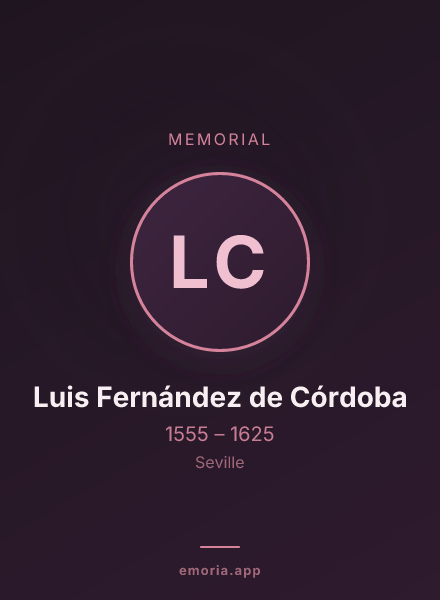 Memorial portrait of Luis Fernández de Córdoba