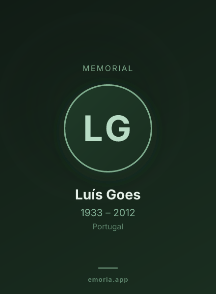 Memorial portrait of Luís Goes