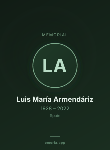 Memorial portrait of Luis María Armendáriz