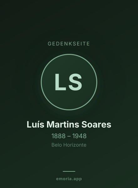 Gedenkportrait von Luís Martins Soares