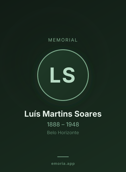 Memorial portrait of Luís Martins Soares