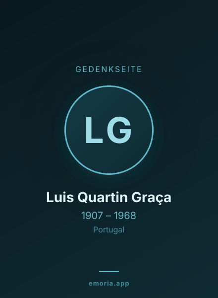 Gedenkportrait von Luis Quartin Graça