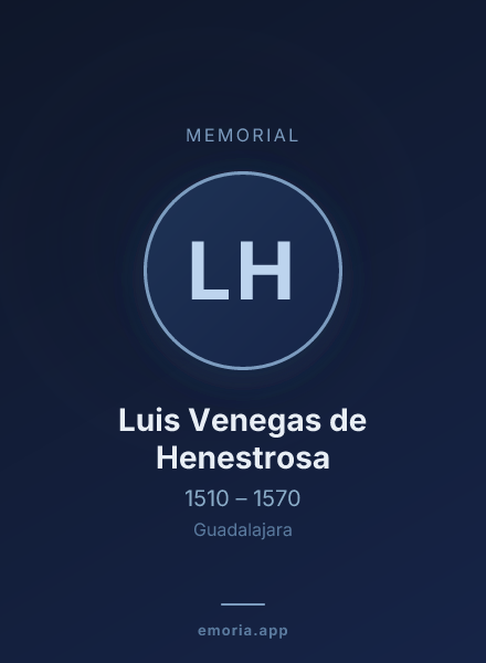 Memorial portrait of Luis Venegas de Henestrosa