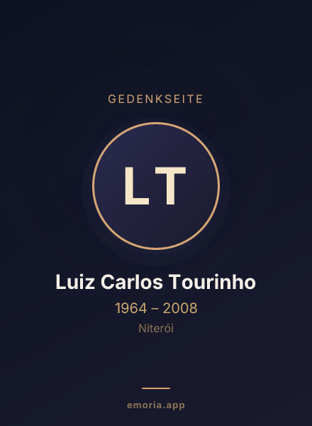 Gedenkportrait von Luiz Carlos Tourinho