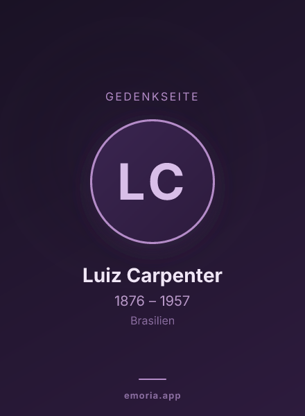 Gedenkportrait von Luiz Carpenter