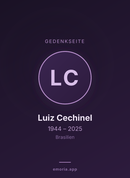 Gedenkportrait von Luiz Cechinel