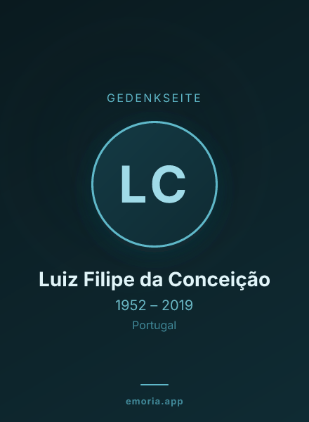 Gedenkportrait von Luiz Filipe da Conceição