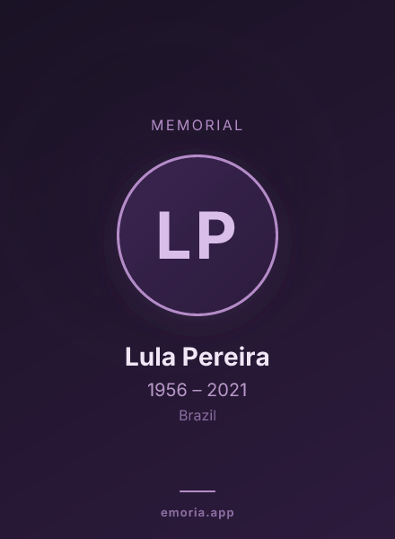 Memorial portrait of Lula Pereira