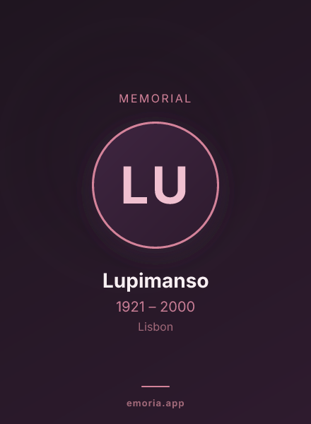 Memorial portrait of Lupimanso