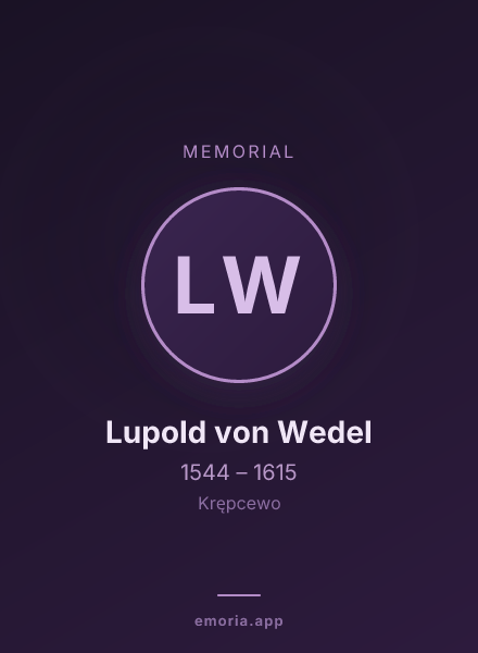 Memorial portrait of Lupold von Wedel