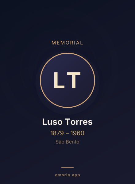 Memorial portrait of Luso Torres