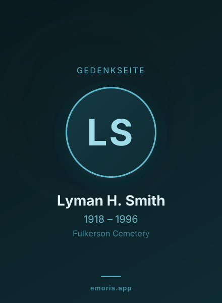 Gedenkportrait von Lyman H. Smith