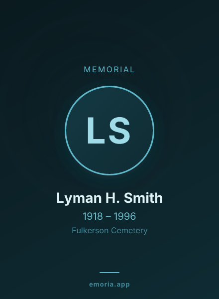 Memorial portrait of Lyman H. Smith