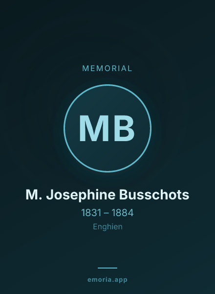 Memorial portrait of M. Josephine Busschots