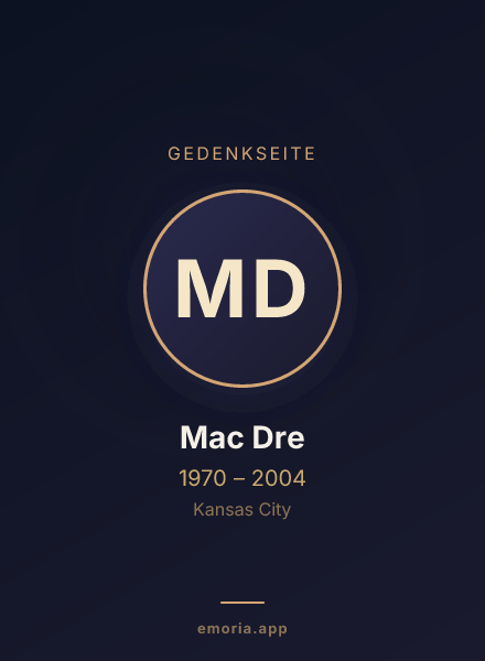 Gedenkportrait von Mac Dre