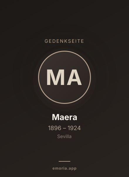 Gedenkportrait von Maera