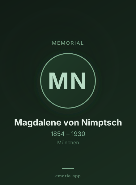 Memorial portrait of Magdalene von Nimptsch