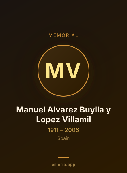 Memorial portrait of Manuel Alvarez Buylla y Lopez Villamil