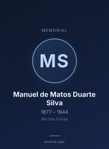 Memorial portrait of Manuel de Matos Duarte Silva