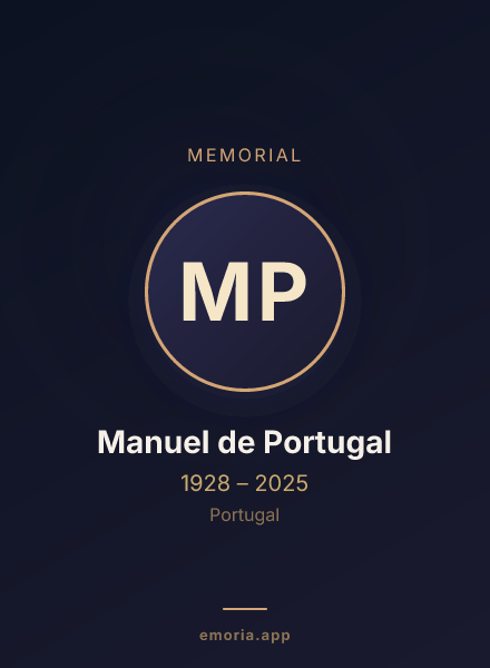 Memorial portrait of Manuel de Portugal