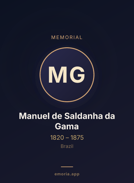 Memorial portrait of Manuel de Saldanha da Gama