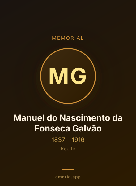 Memorial portrait of Manuel do Nascimento da Fonseca Galvão