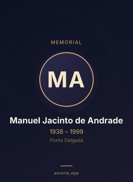Memorial portrait of Manuel Jacinto de Andrade