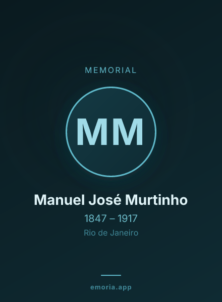 Memorial portrait of Manuel José Murtinho