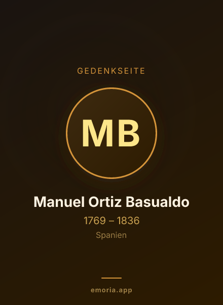 Gedenkportrait von Manuel Ortiz Basualdo