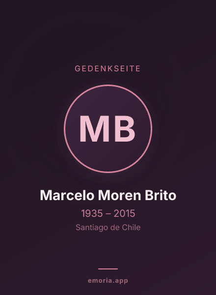 Gedenkportrait von Marcelo Moren Brito