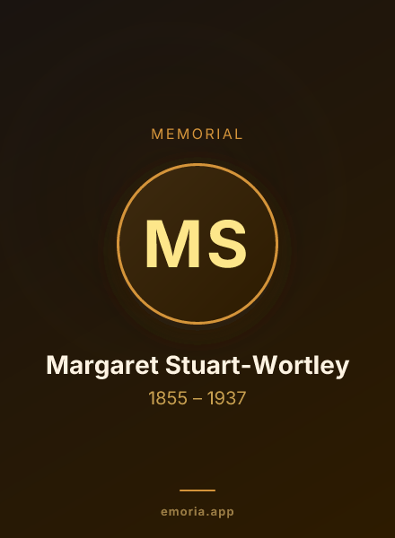 Memorial portrait of Margaret Stuart-Wortley