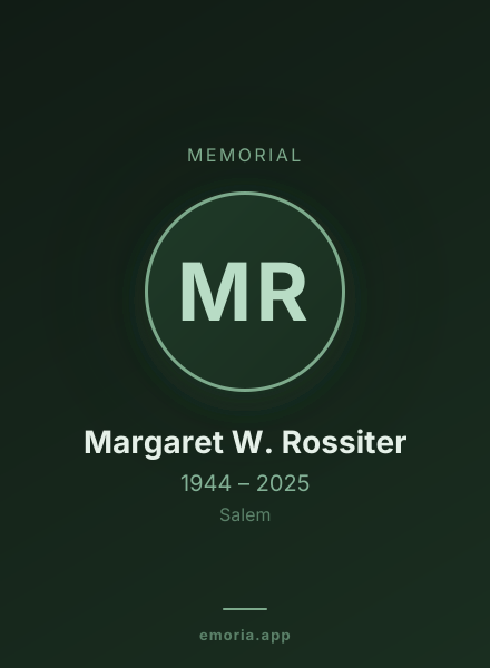 Memorial portrait of Margaret W. Rossiter