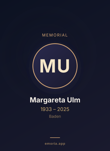 Memorial portrait of Margareta Ulm
