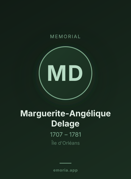 Memorial portrait of Marguerite-Angélique Delage