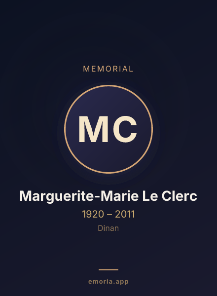 Memorial portrait of Marguerite-Marie Le Clerc