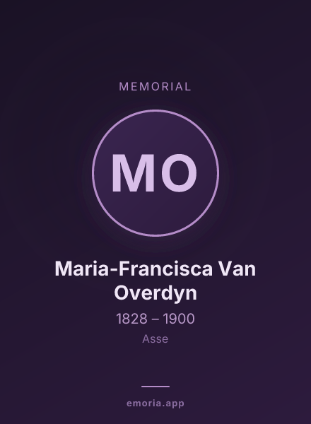 Memorial portrait of Maria-Francisca Van Overdyn