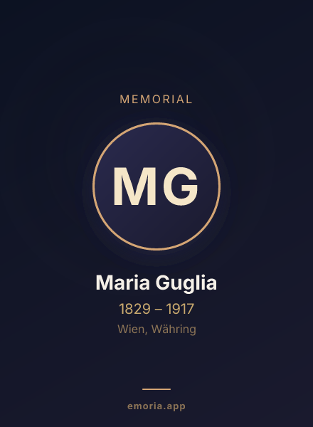 Memorial portrait of Maria Guglia