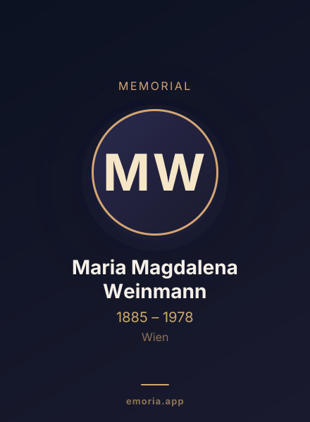 Memorial portrait of Maria Magdalena Weinmann